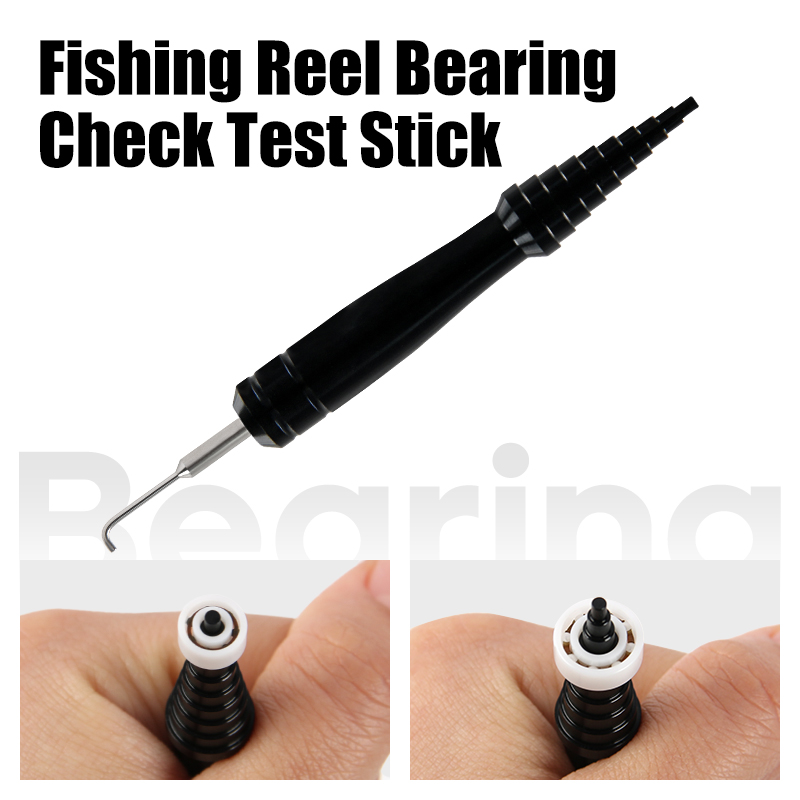 Conventional Reel - LETOYO 2-10 ミリメートル釣りリールベアリングチェックテストスティック除去ツールプラーリムーバーノンスリップ修復ツール