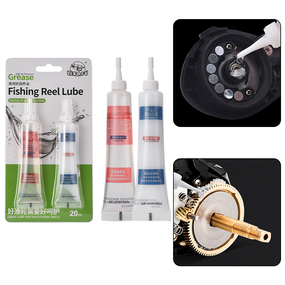 Reel Oil - 釣りリールグリースリールケア釣りリールオイルグリースメンテナンス釣り Accesspries 潤滑金属摩擦部品