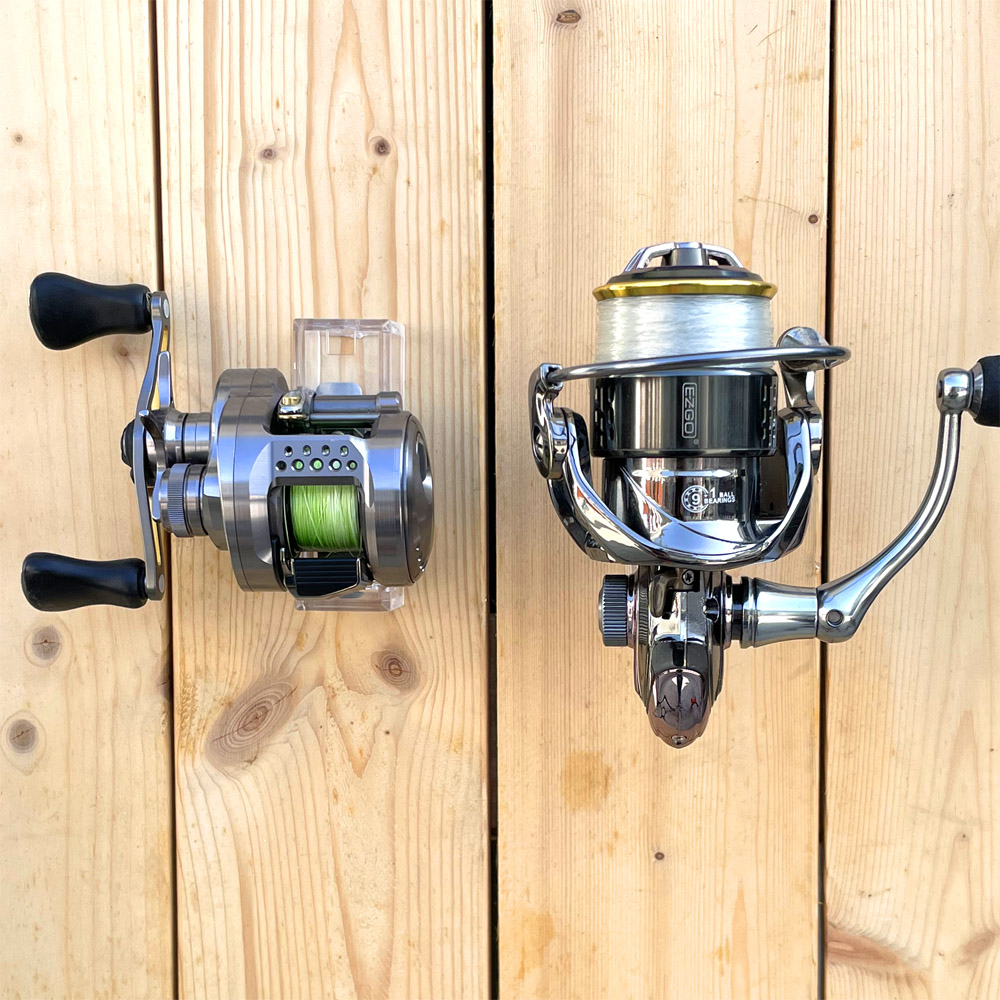 5個入り壁掛け釣りリールホルダー、ベイトキャスティング・フラ - Fly Reel のレビューと価格