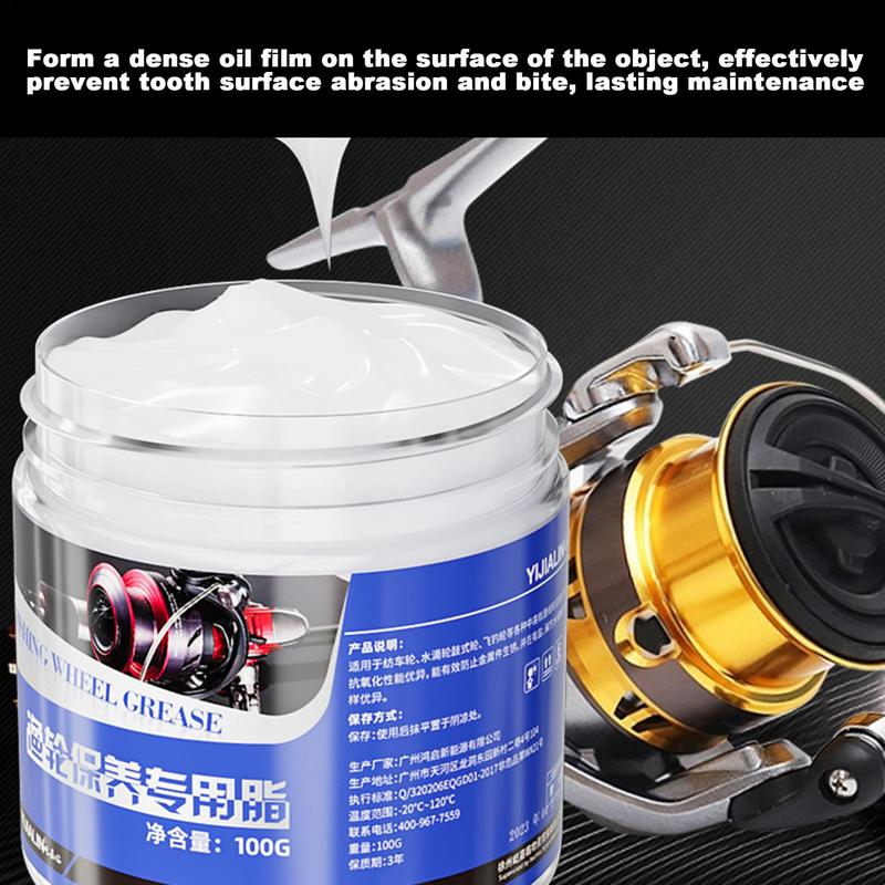 100 グラム釣りリールグリースティアドロップホイールドラム - Reel Lubricant のレビューと価格