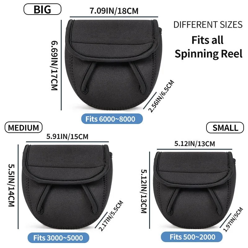 釣りリール保護カバーバッグ スピニングリールケース ポーチホ - Reel Bag のレビューと価格
