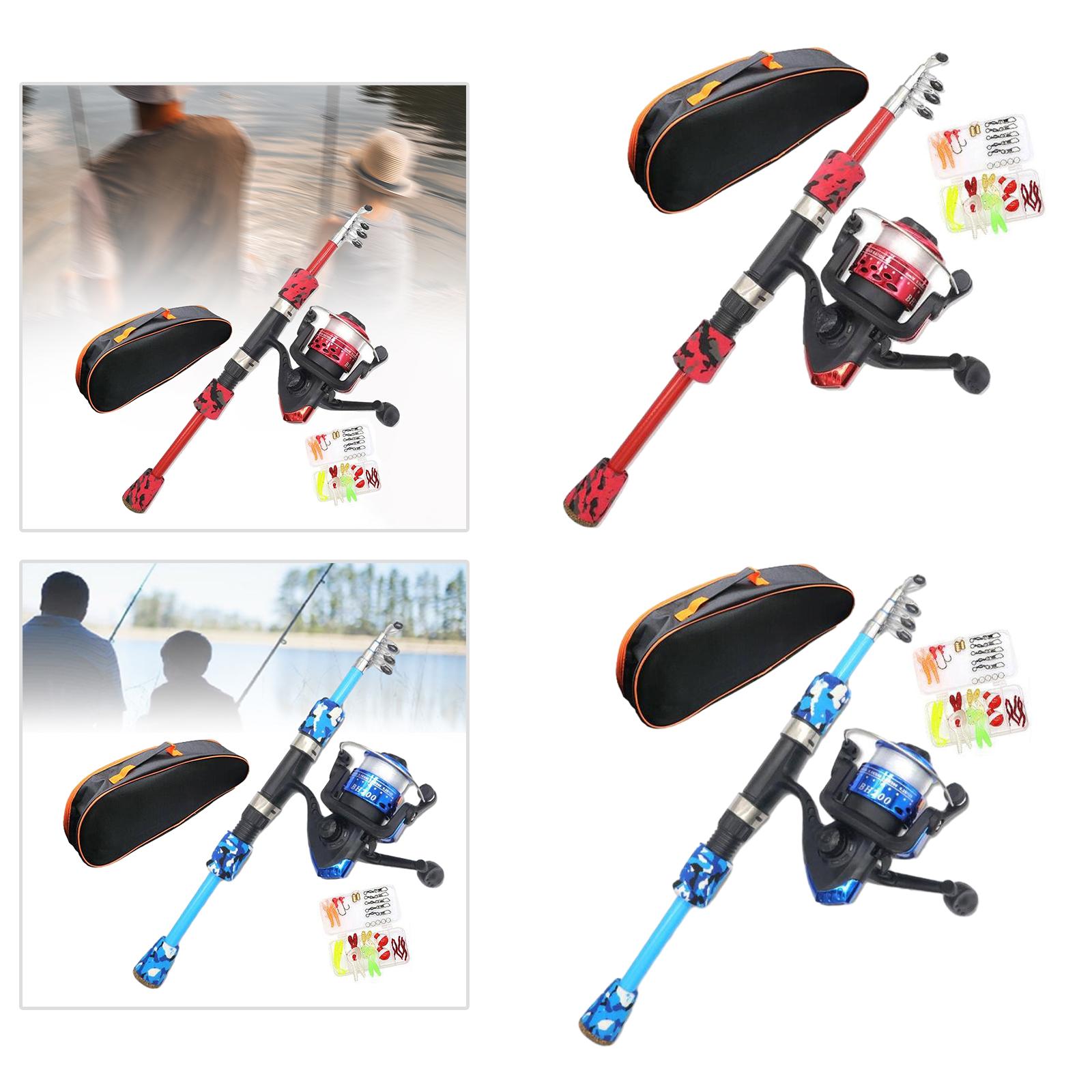 子供用釣り竿セット EVAハンドルグリップ付き ポータブル  - Reel Bag のレビューと価格
