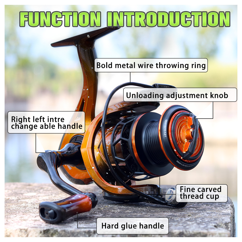 JOSBY スピニングフィッシングリール 1000 2000 - Surf Reel のレビューと価格