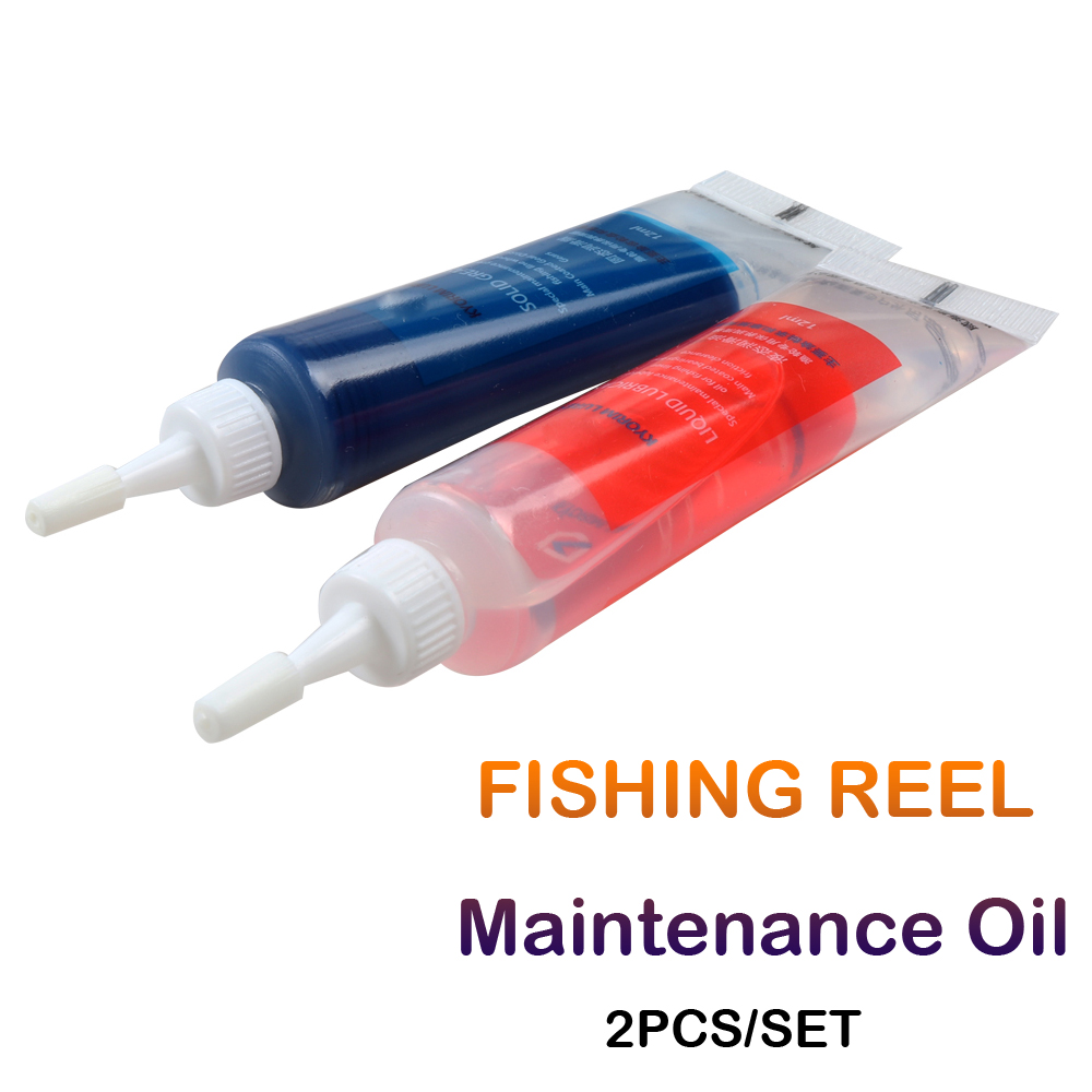 釣りリールのメンテナンス,飲料ホイール,液体潤滑剤,2個 - Reel Lubricant のレビューと価格