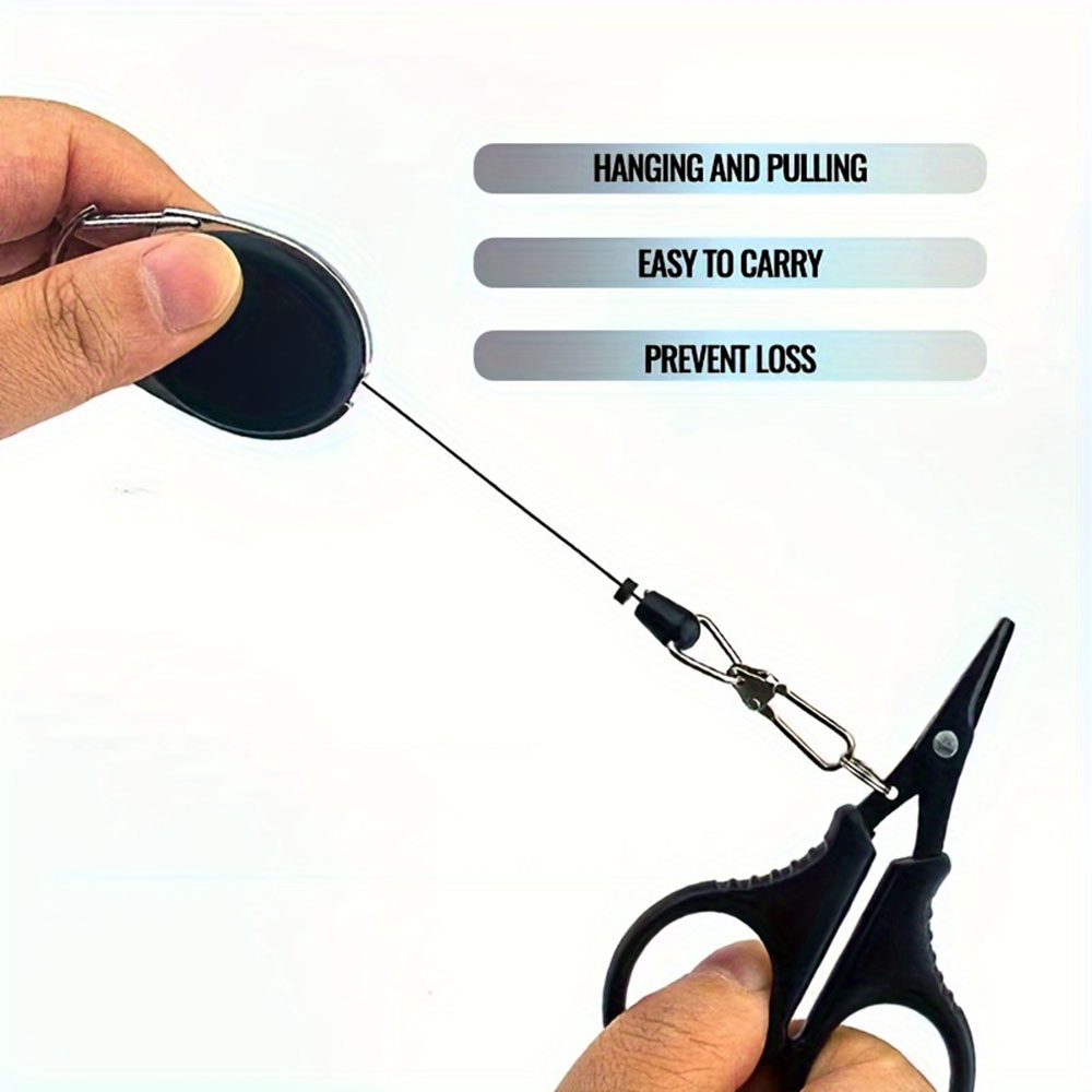1 セットチタンコーティングステンレス鋼釣りはさみプライヤー - Baitcasting Reel のレビューと価格