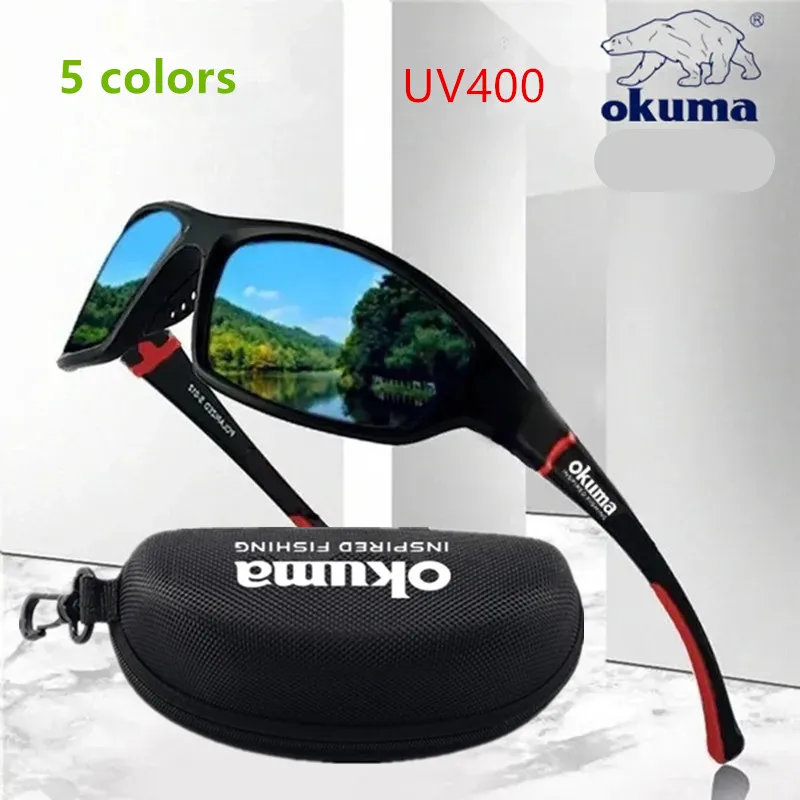 オークマ UV400 釣りサングラスメンズドライビングシェー - Surf Reel のレビューと価格