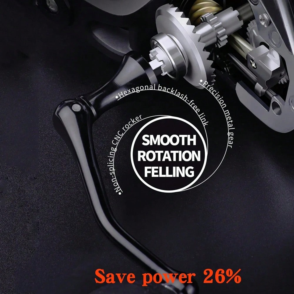 金属製釣り用ロングキャスティングリール NO GAP 5.2 - Reel Drag Knob のレビューと価格