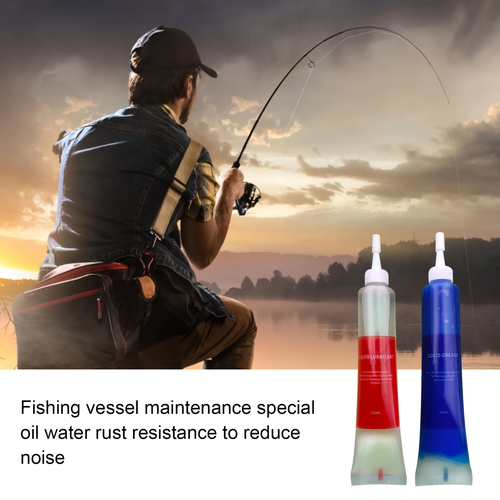 4個入り釣り用リールメンテナンスキット 釣り用リール保護グリ - Reel Lubricant のレビューと価格