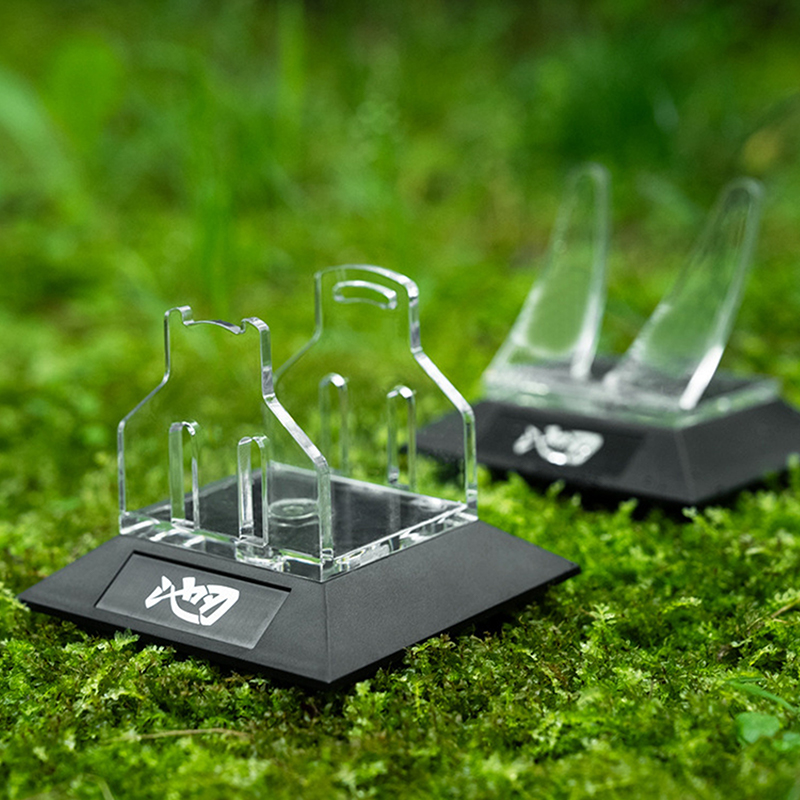 アクリル製釣りリールディスプレイホルダー スピニングベイトキ - Baitcasting Reel のレビューと価格